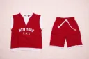 Red kids' outfit with New York print.webp