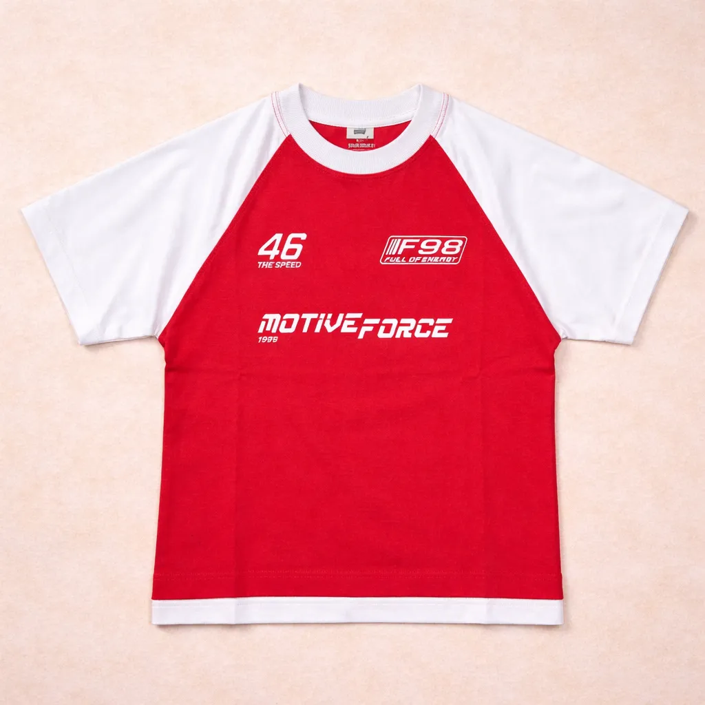 Kids Sports Raglan T-Shirt for Boys & Girls | Ages 2-5 Years
