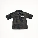 5 Sleeve Half-Zip T-Shirt - Olive Green,Off White | Unisex Kids | 1–5 Years