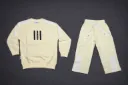 Kids Full Sleeve Co-ord Set | Navy Blue & Off White | Unisex | Ages 1–5 Years