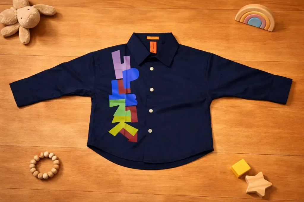 Imp Printed Shirt  - Black