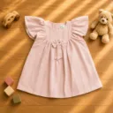 Frock baby pink