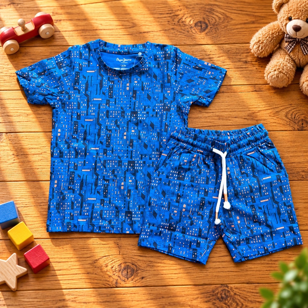 Cord Set Blue