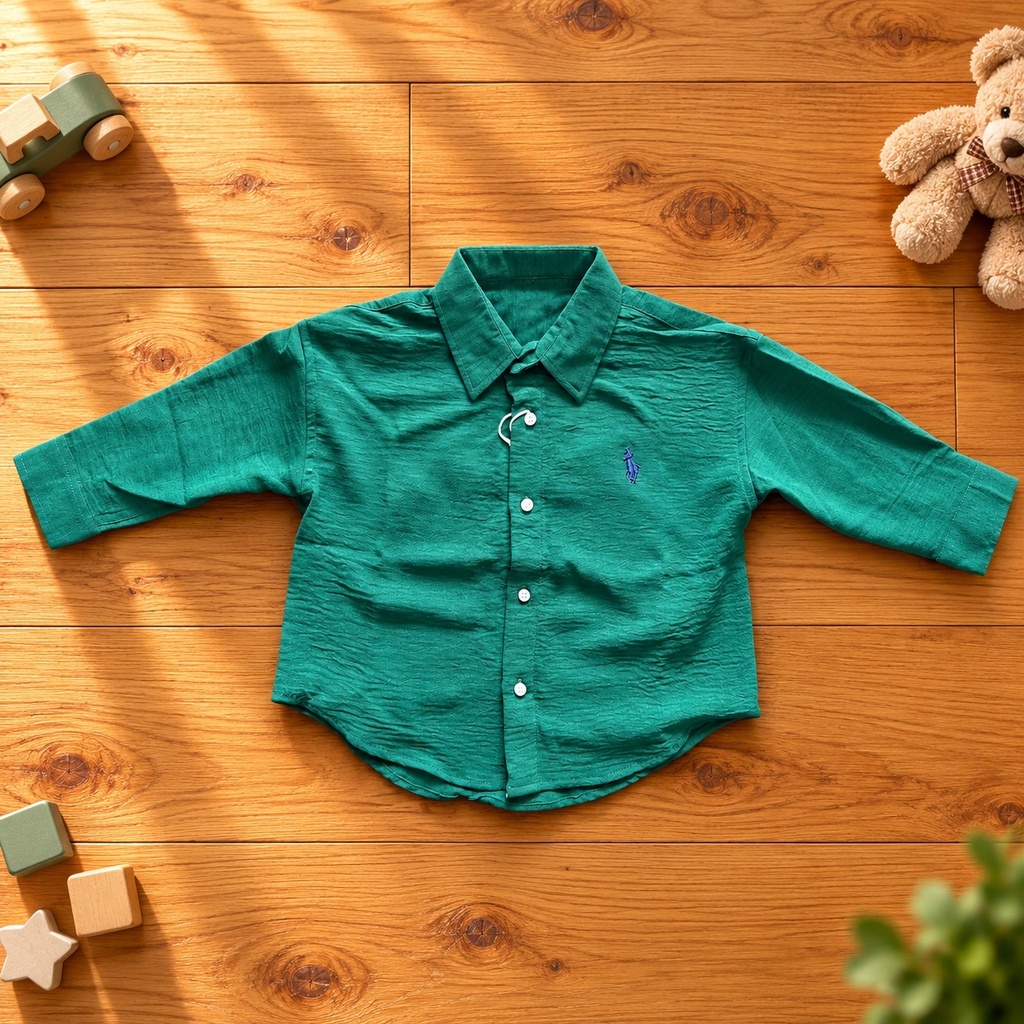 Shirt - Green US Polo